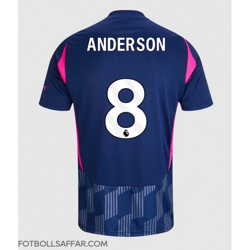 Nottingham Forest Elliot Anderson #8 Bortatröja 2024-25 Kortärmad